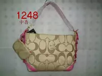 femmes coach sac discount 2013 new ch-1248 mot beige